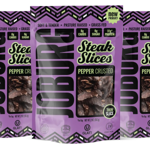 Pepper Crusted Steak Slices (3 Pack)
